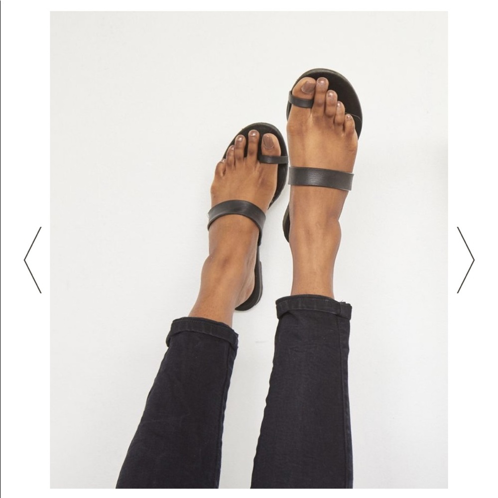 Jenni Kayne leather strap sandal